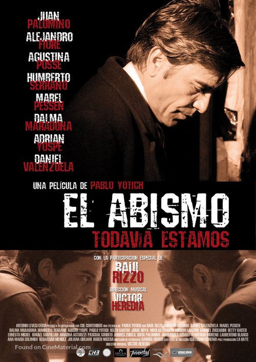 El abismo... todav&iacute;a estamos - Argentinian Movie Poster