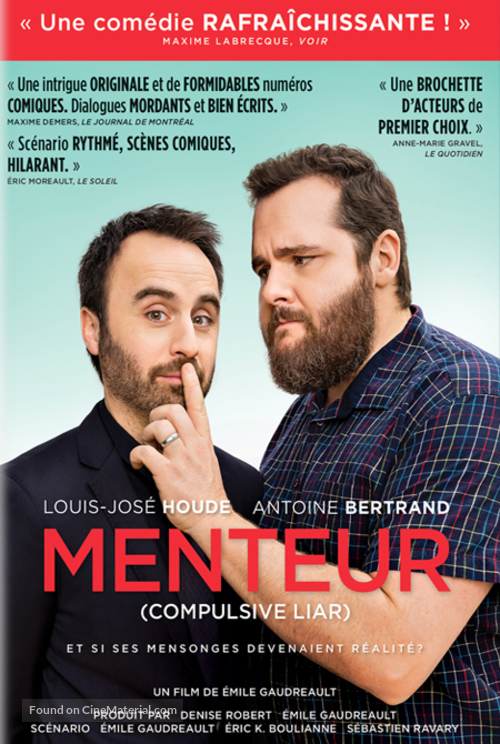 Menteur - Canadian Video on demand movie cover