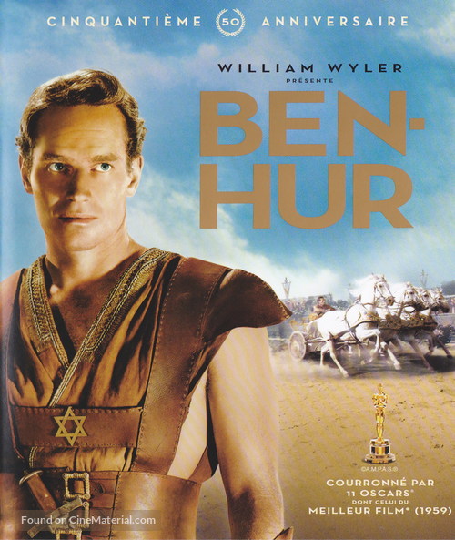 Ben-Hur - French Blu-Ray movie cover