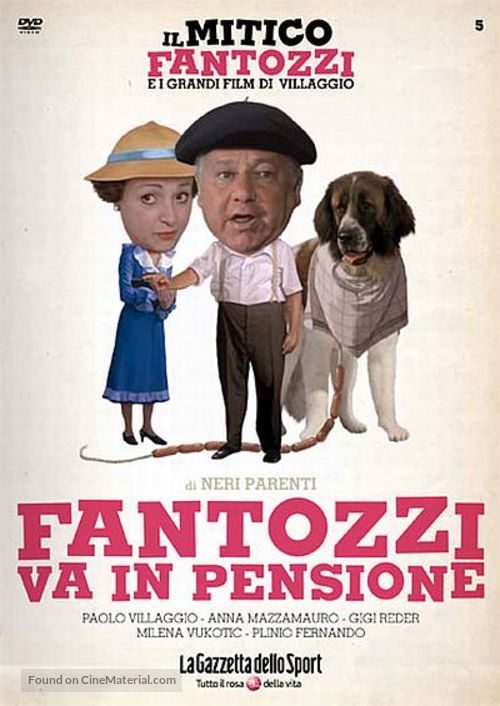 Fantozzi va in pensione - Italian DVD movie cover