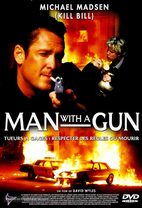 Man with a Gun - French DVD movie cover