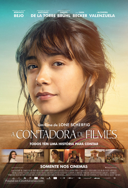 La contadora de pel&iacute;culas - Brazilian Movie Poster