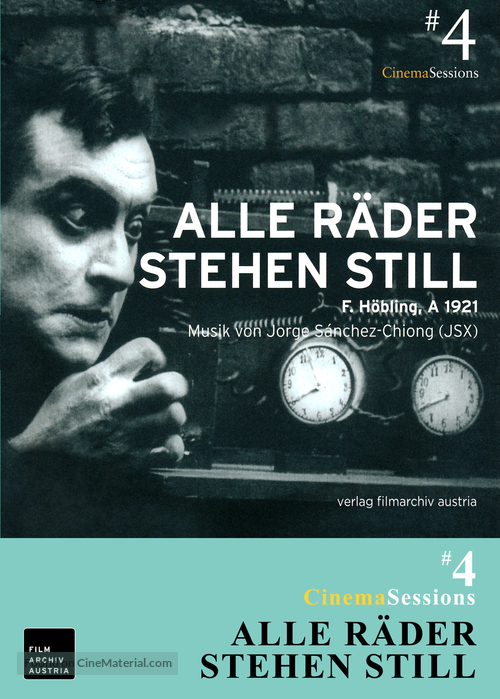 Alle R&auml;der stehen still - German Movie Cover