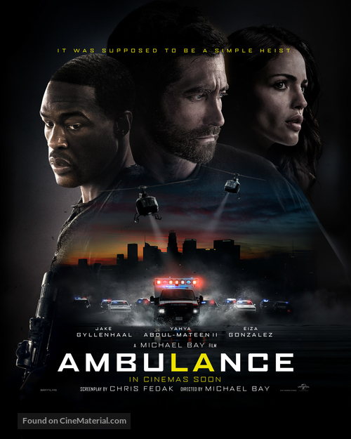 Ambulance - Canadian Movie Poster