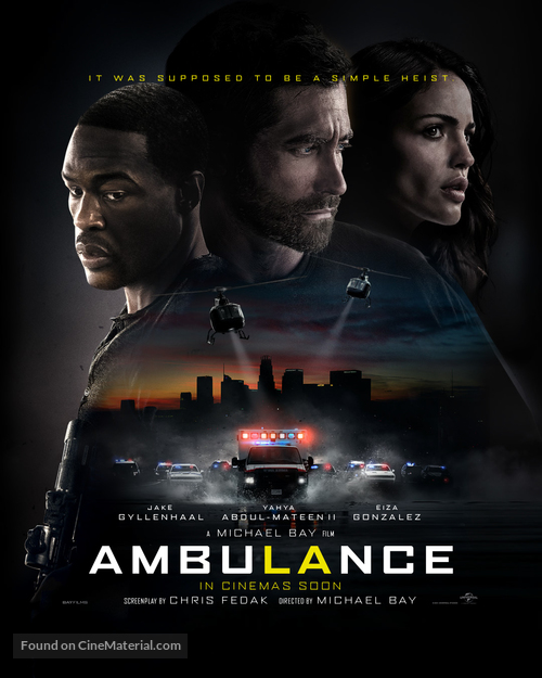 Ambulance - Canadian Movie Poster