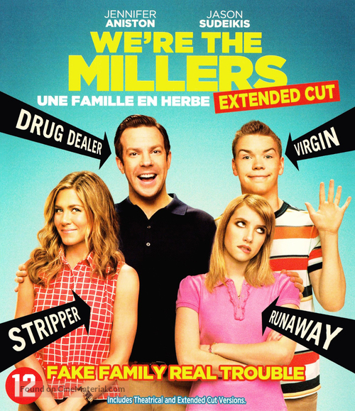 We&#039;re the Millers - Dutch Blu-Ray movie cover