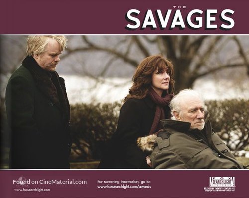 The Savages - For your consideration movie poster
