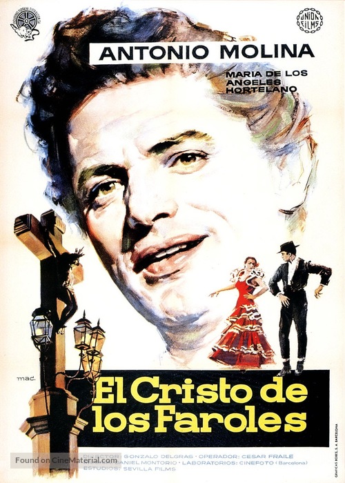 El Cristo de los Faroles - Spanish Movie Poster