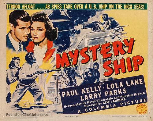 Mystery Ship - Movie Poster