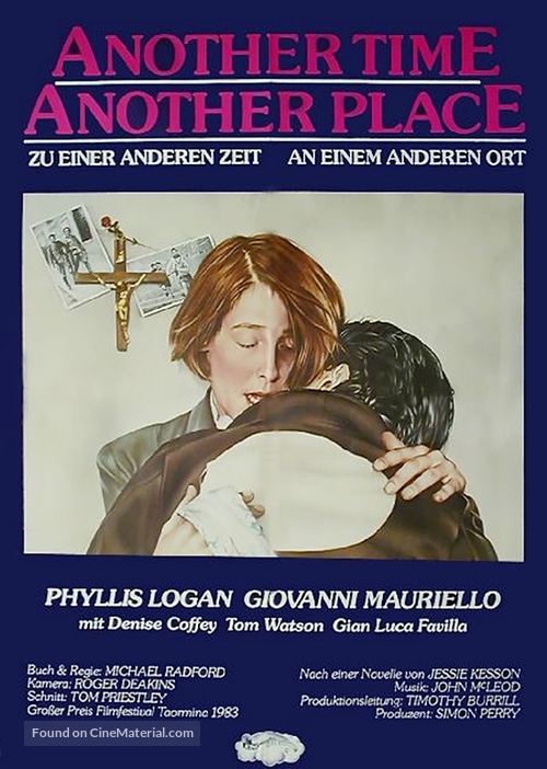 Another Time, Another Place - German Movie Poster