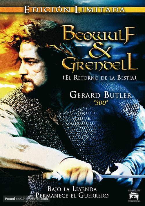 Beowulf &amp; Grendel - Spanish DVD movie cover