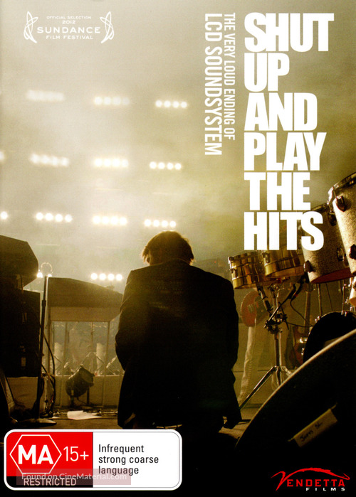 Shut Up and Play the Hits - Australian DVD movie cover