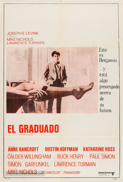 The Graduate - Argentinian Movie Poster
