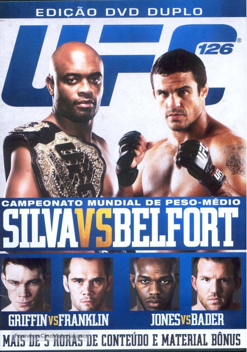 &quot;UFC Unleashed&quot; - Brazilian DVD movie cover