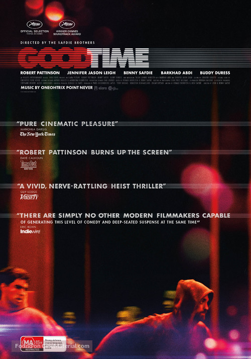 Good Time - Australian Movie Poster