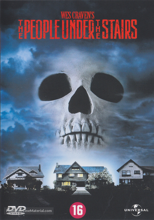 The People Under The Stairs - Dutch DVD movie cover