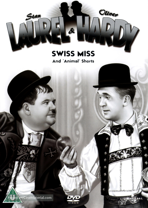 Swiss Miss - British DVD movie cover