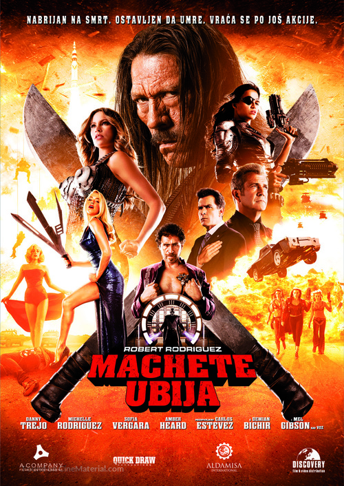 Machete Kills - Croatian Movie Poster