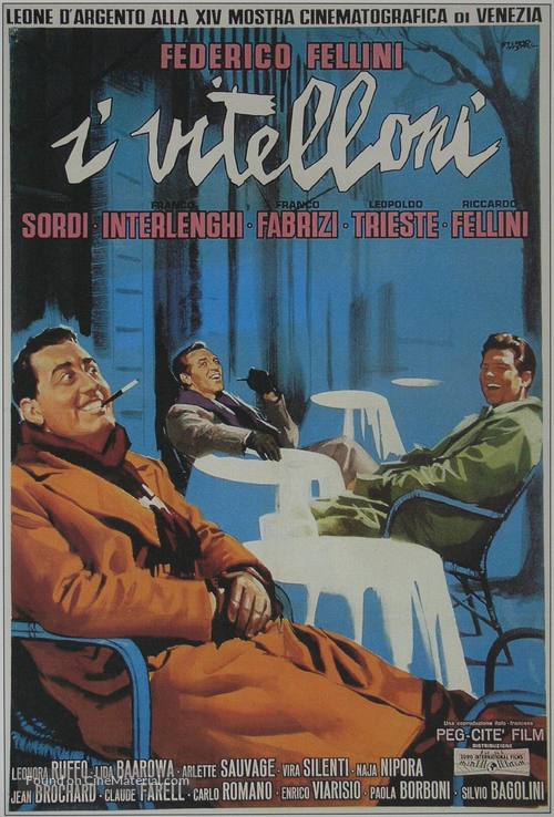 I vitelloni - Italian Movie Poster