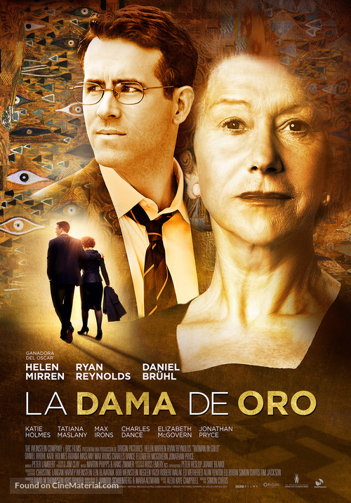 Woman in Gold - Spanish Movie Poster