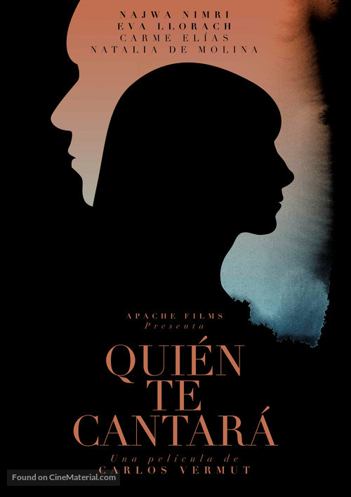Qui&eacute;n te cantar&aacute; - Spanish Movie Poster