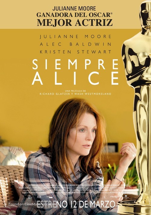 Still Alice - Chilean Movie Poster