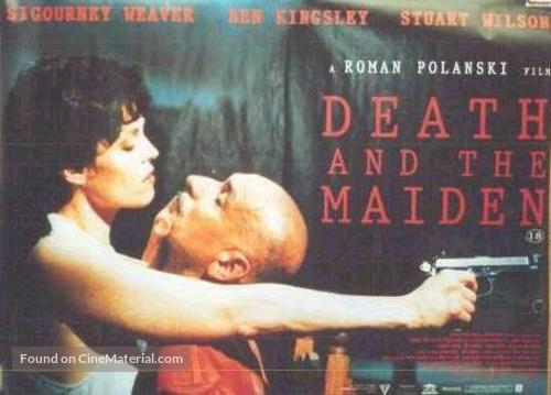 Death and the Maiden - British Movie Poster