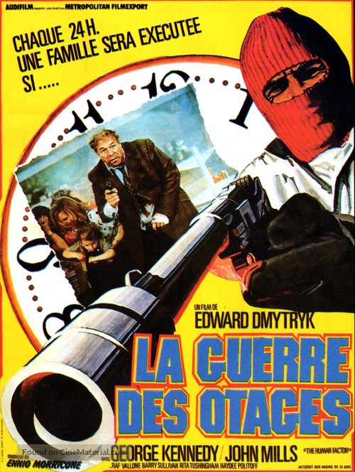 The &#039;Human&#039; Factor - French Movie Poster