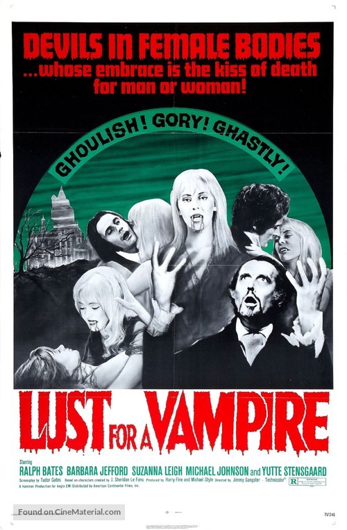 Lust for a Vampire - Movie Poster