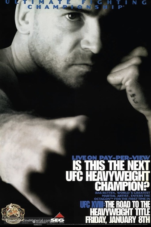 UFC 18: Road to the Heavyweight Title - Movie Cover