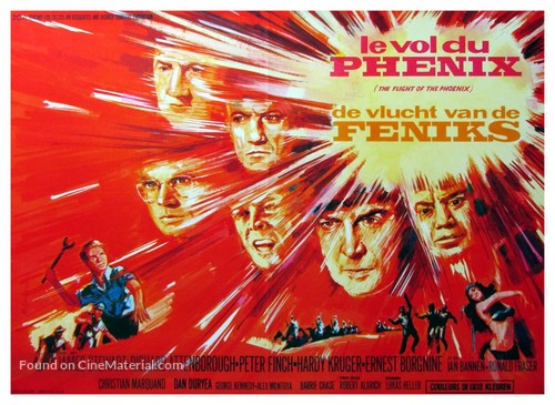 The Flight of the Phoenix - Belgian Movie Poster