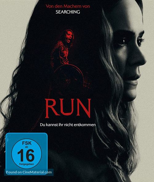 Run - German Blu-Ray movie cover