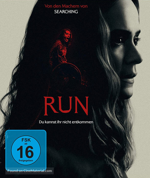 Run - German Blu-Ray movie cover