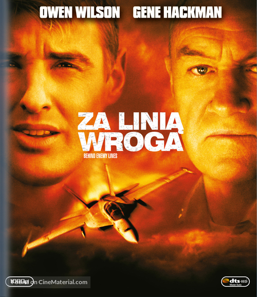 Behind Enemy Lines - Polish Blu-Ray movie cover