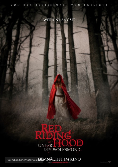 Red Riding Hood - German Movie Poster