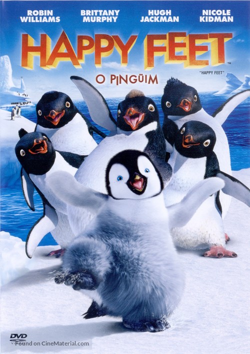 Happy Feet - Brazilian Movie Cover