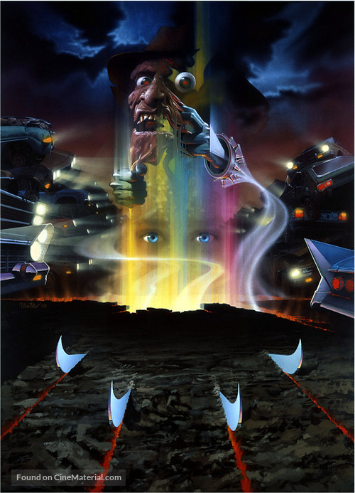 A Nightmare on Elm Street 4: The Dream Master - Key art