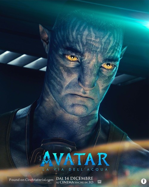 Avatar: The Way of Water - Italian Movie Poster