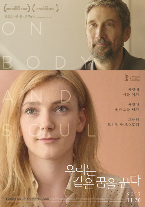 Testr&ouml;l &eacute;s L&eacute;lekr&ouml;l - South Korean Movie Poster