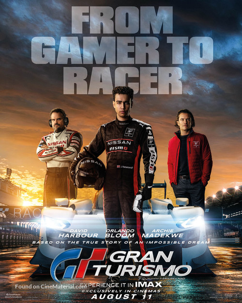 Gran Turismo - Indian Movie Poster