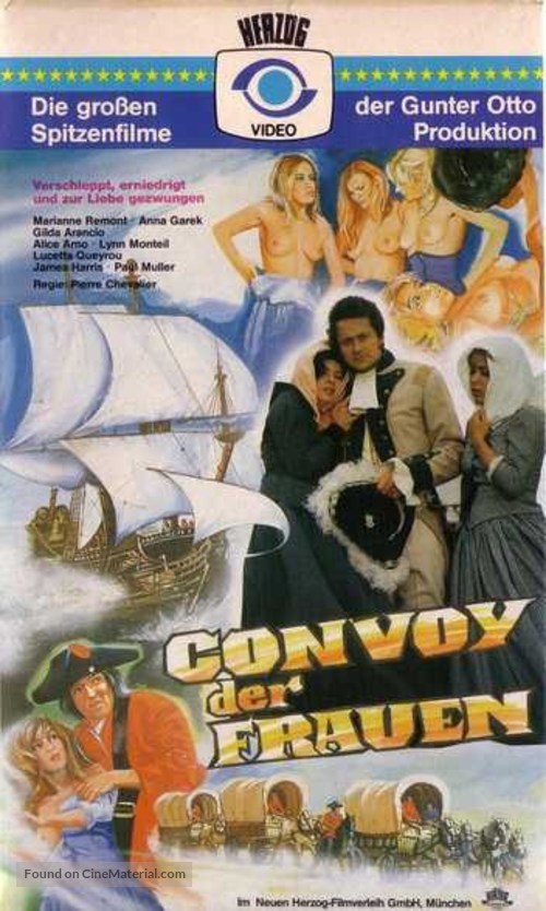 Convoi de femmes - German VHS movie cover