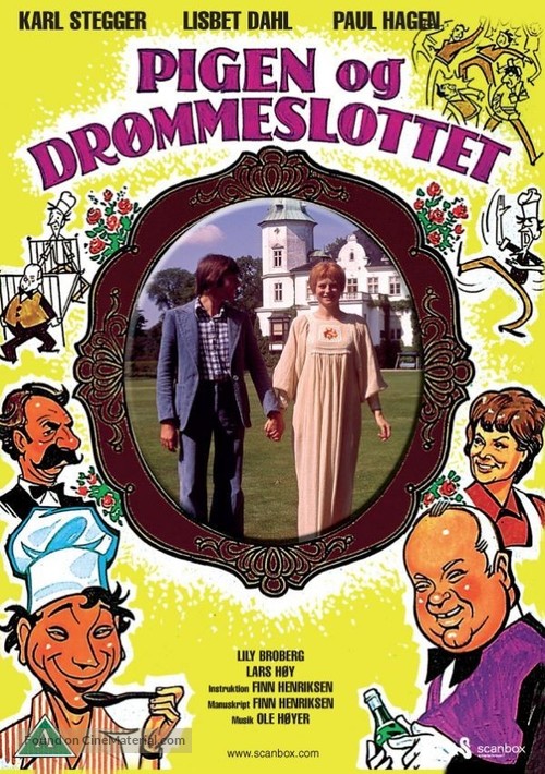 Pigen og dr&oslash;mmeslottet - Danish DVD movie cover