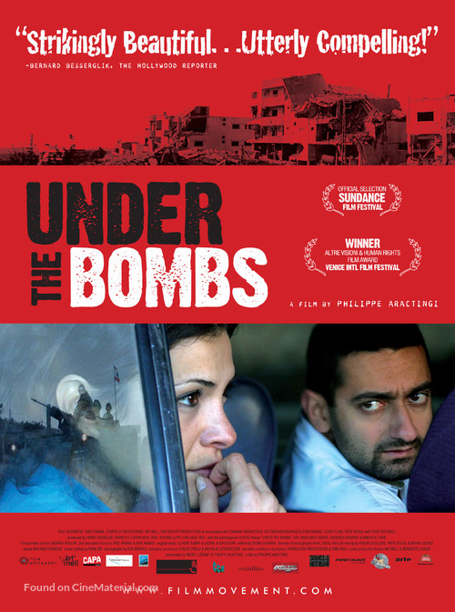 Sous les bombes - Movie Poster