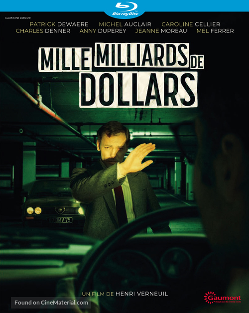 Mille milliards de dollars - French Blu-Ray movie cover