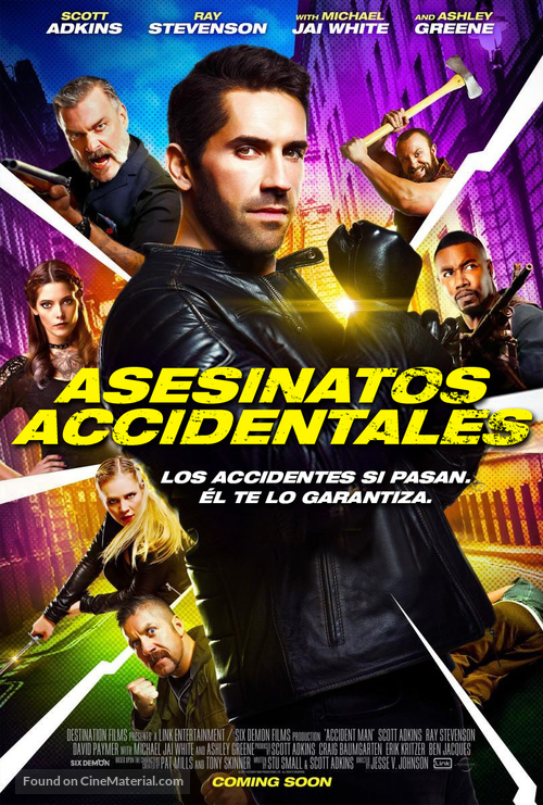 Accident Man - Ecuadorian Movie Poster