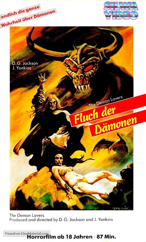 The Demon Lover - German VHS movie cover