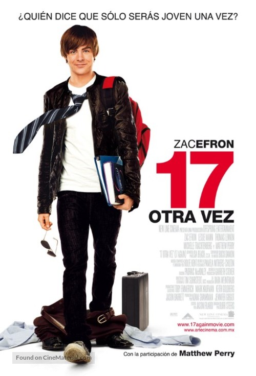 17 Again - Mexican Movie Poster