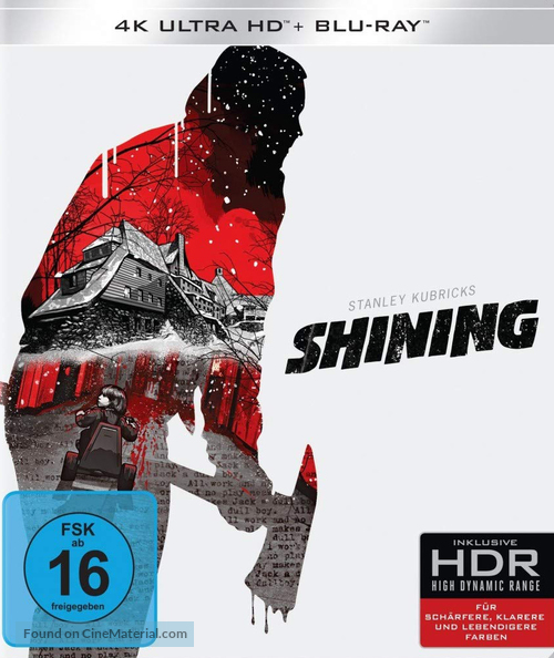 The Shining - German Blu-Ray movie cover