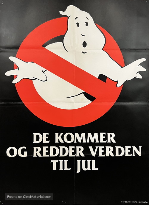 Ghostbusters - Danish Movie Poster