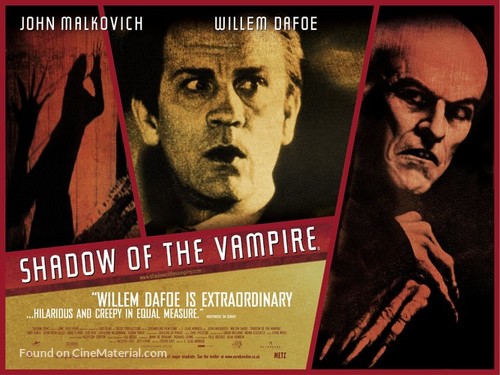 Shadow of the Vampire - British Movie Poster